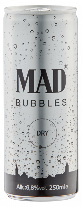 Bautură răcoritoare pe bază de vin sec MAD Bubbles - dry wine spritzer [1]