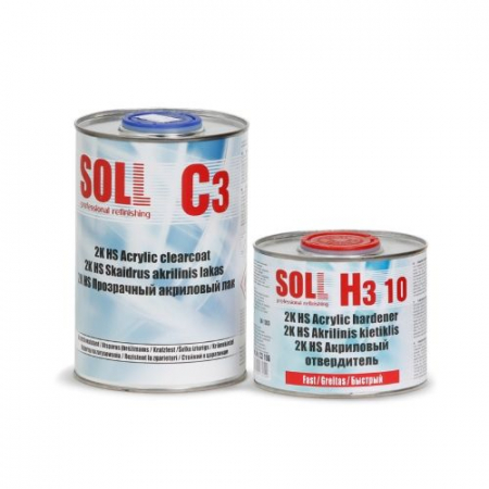 Lacuri Auto - SOLL LAC ACRILIC 2K-HS 2:1 C3 CU INTARITOR