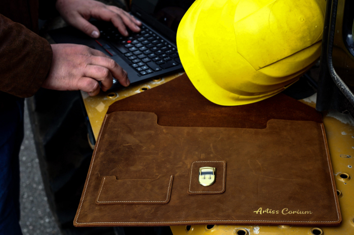 Husa piele laptop 14 inch Artiss Corium [5]