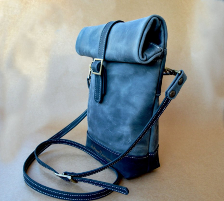 Geanta roluita handmade piele naturala Artiss Corium [5]