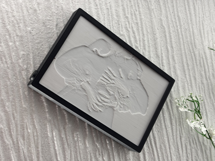 Litofană 3D iluminată USB-C – Decor personalizat din fotografie [2]