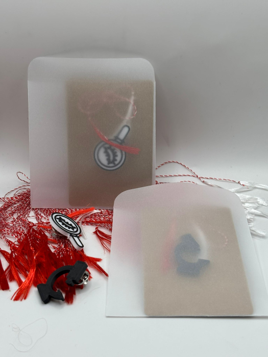 Mărțișor Biologie printat 3D cu broșă | Cadou 1 Martie [4]