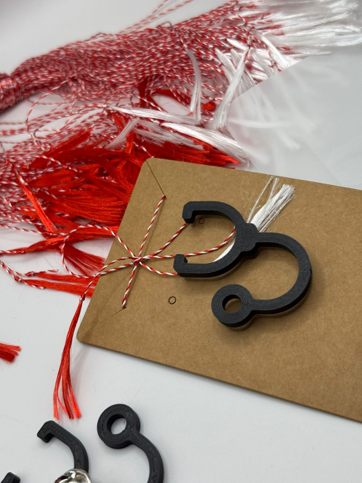 Mărțișor Medicină printat 3D cu broșă | Cadou 1 Martie [3]