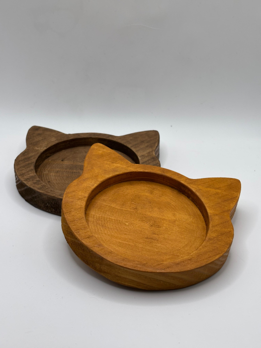 Set Promo 2 Suporturi Căni/Pahare Cap de Pisică | Preț Special [2]