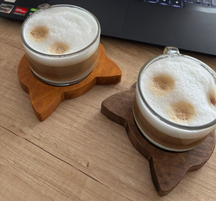 Set Promo 2 Suporturi Căni/Pahare Cap de Pisică | Preț Special [3]