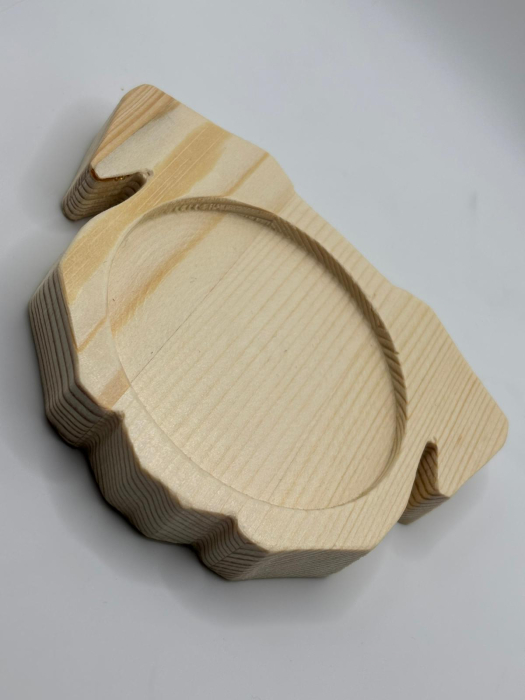 Suport pentru cană / pahar din lemn – catel [3]