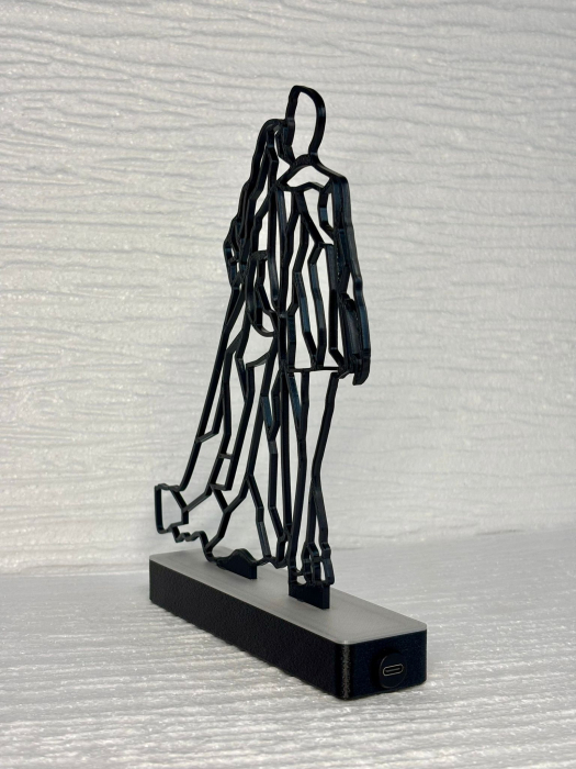 Tablou 3D personalizat cu iluminare ambientală | Printat 3D [5]