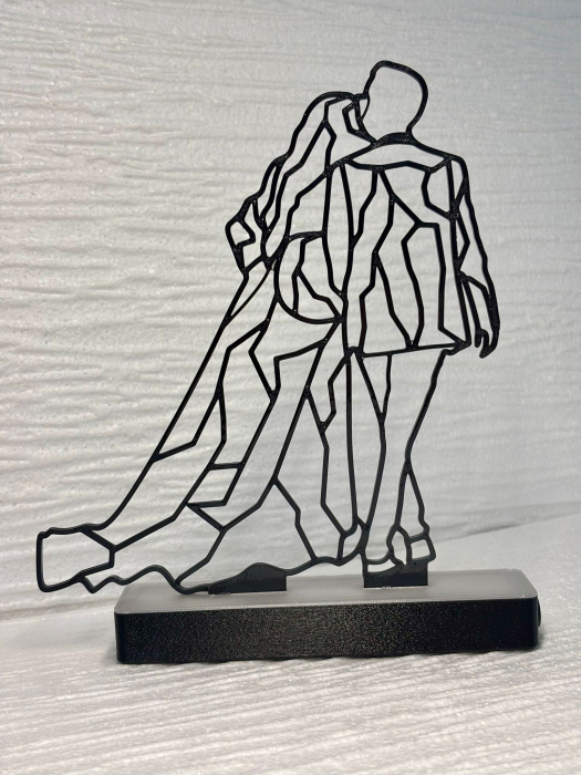 Tablou 3D personalizat cu iluminare ambientală | Printat 3D [4]