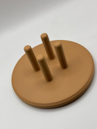 Suporturi de pahare - Suport pentru coastere – formă de nasture (printat 3D)