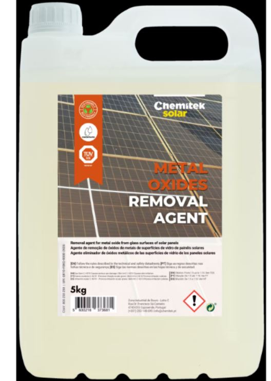 Agent de îndepărtare a oxizilor metalici de pe panourile fotovoltaice, Metal Oxides Removal Agent, 5L [1]