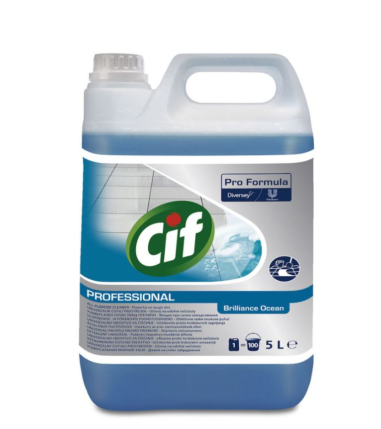 Cif Professional Detergent Universal Brilliance Ocean 5L [1]