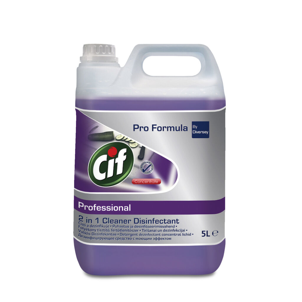 Cif Pro Formula Detergent Dezinfectant Lichid 2 în 1 Concentrat 5L [2]