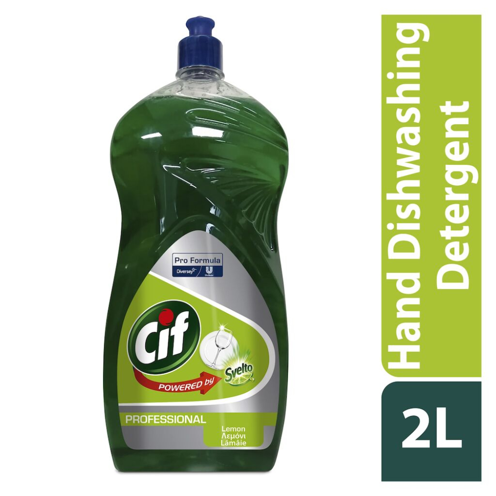 Cif Professional Detergent Pentru Spălarea Manuală A Vaselor Lemon 2L [1]