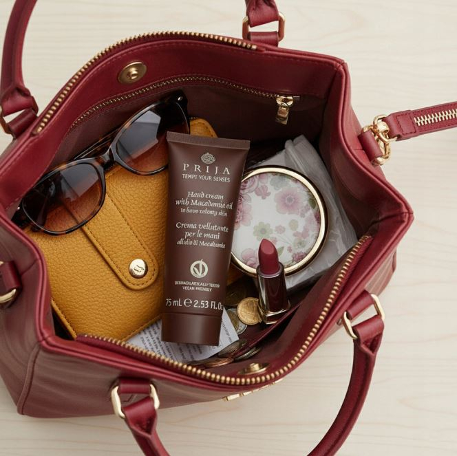 Crema de Maini cu Ulei de Macadamia, 75ml, Formula Vegana, Absorbtie Rapida, Fara Parabeni, Prija [4]