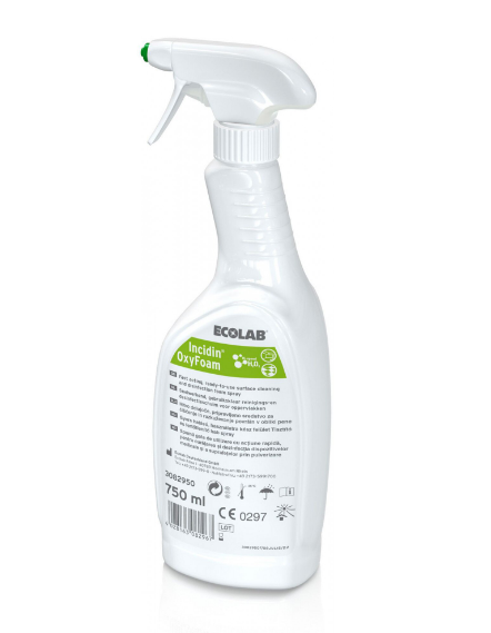 Dezinfectant pentru suprafete Incidin Oxyfoam, Ecolab, 750 ml [1]