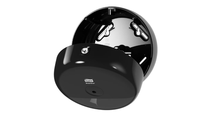 Dispenser hartie igienica Tork Smart One, Negru - Rola hartie igienica mini [4]
