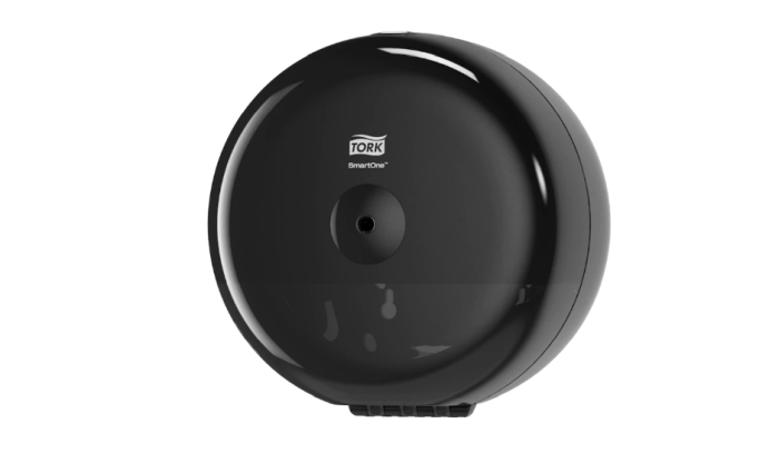 Dispenser hartie igienica Tork Smart One, Negru - Rola hartie igienica mini [3]