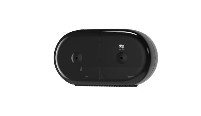 Dispenser negru hartie igienica, Tork SmartOne Twin [2]