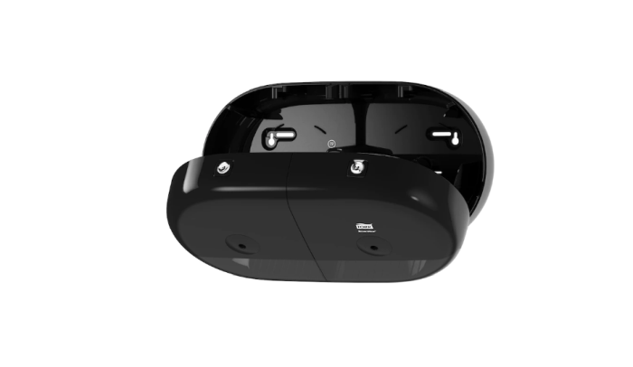 Dispenser negru hartie igienica, Tork SmartOne Twin [3]