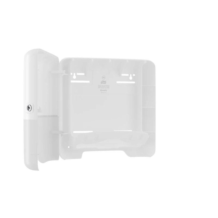 Dispenser pentru servetele Xpress mini Tork, alb, Z fold, capacitate 200 servetele [2]