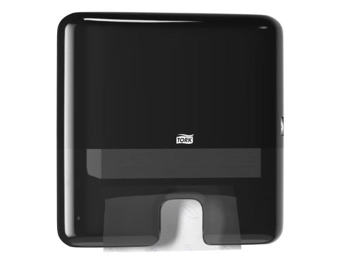 Dispenser pentru servetele Xpress mini Tork, negru, Z fold, capacitate 200 servetele [2]