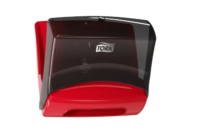 Dozator de lavete pliate Tork, Rosu [2]