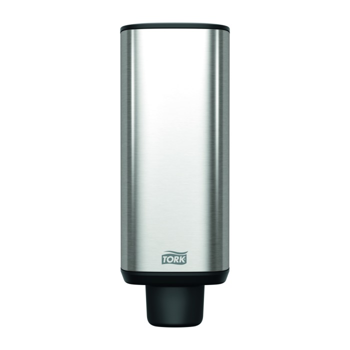 Dozator inox, manual, de sapun spuma Tork, 1L [2]