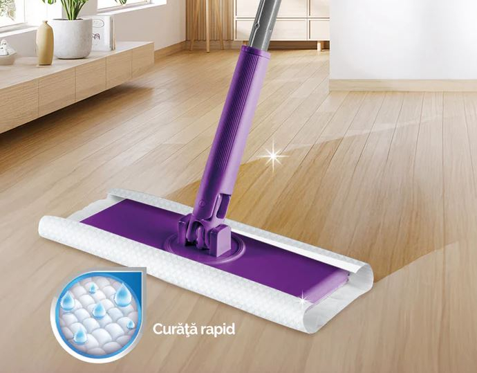 Mop No-Touch de curatare a podelei uscata si umeda [2]