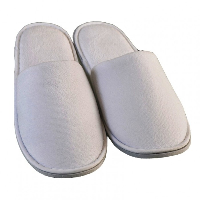 Papuci inchisi in fata din bumbac 100%, velour [3]