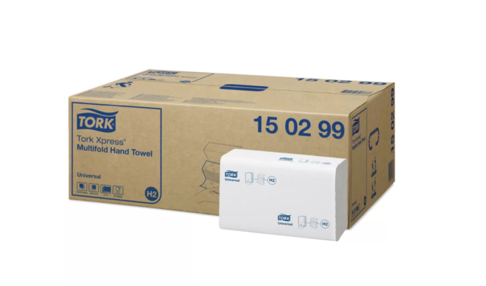 Prosoape hartie Express Tork Universal, 2 straturi, 237 buc/pachet [2]