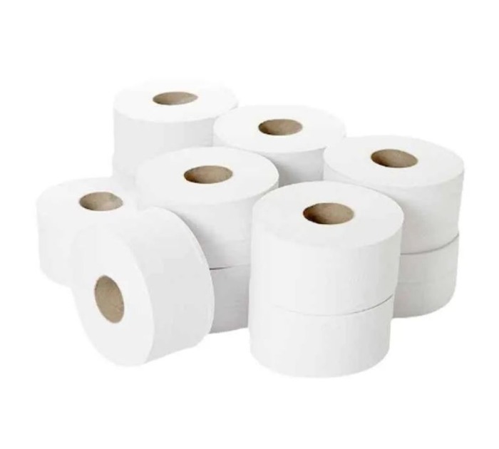 Rola hartie igienica Mini Jumbo, extra alba, in 2 straturi, 12 role/bax, 150 m [2]
