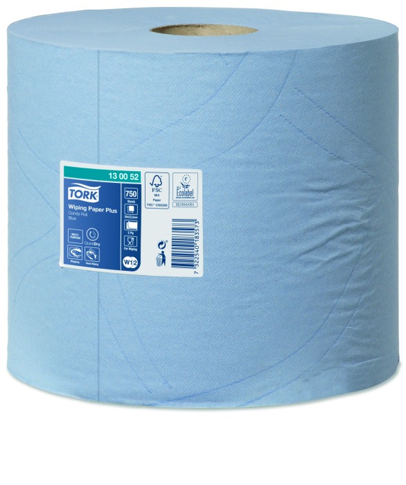 Rola hartie prosop industriala, Tork Plus, 2 straturi [3]