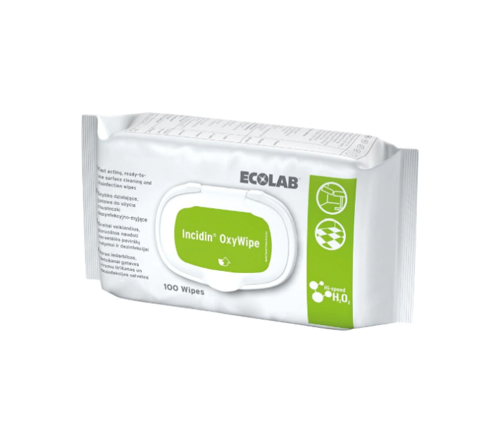 Servetele dezinfectante Incidin Oxywipe, Ecolab, [1]