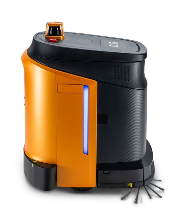 TASKI Phantas - Robot autonom de frecat și aspirat cu senzori pentru navigare superioară și evitarea obstacolelor [7]