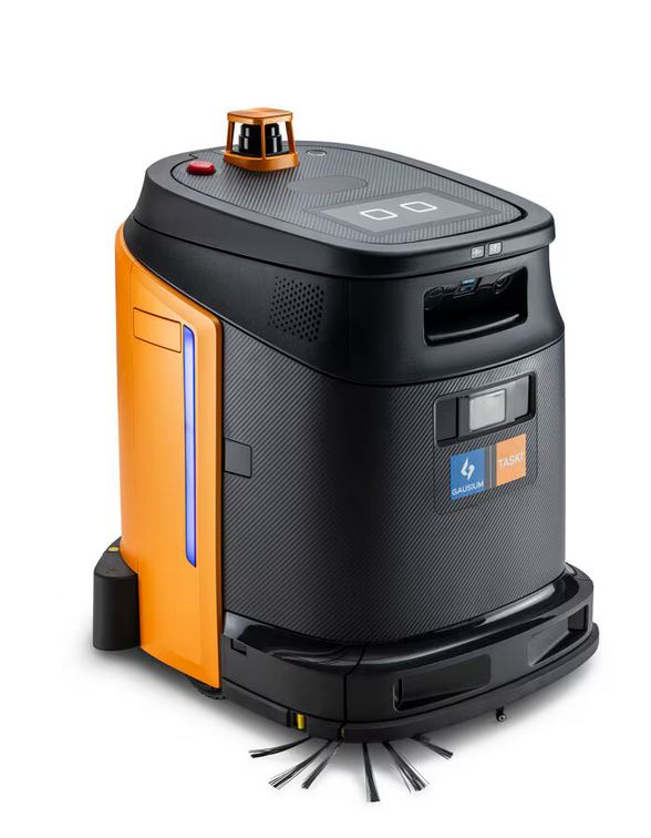 TASKI Phantas - Robot autonom de frecat și aspirat cu senzori pentru navigare superioară și evitarea obstacolelor [8]