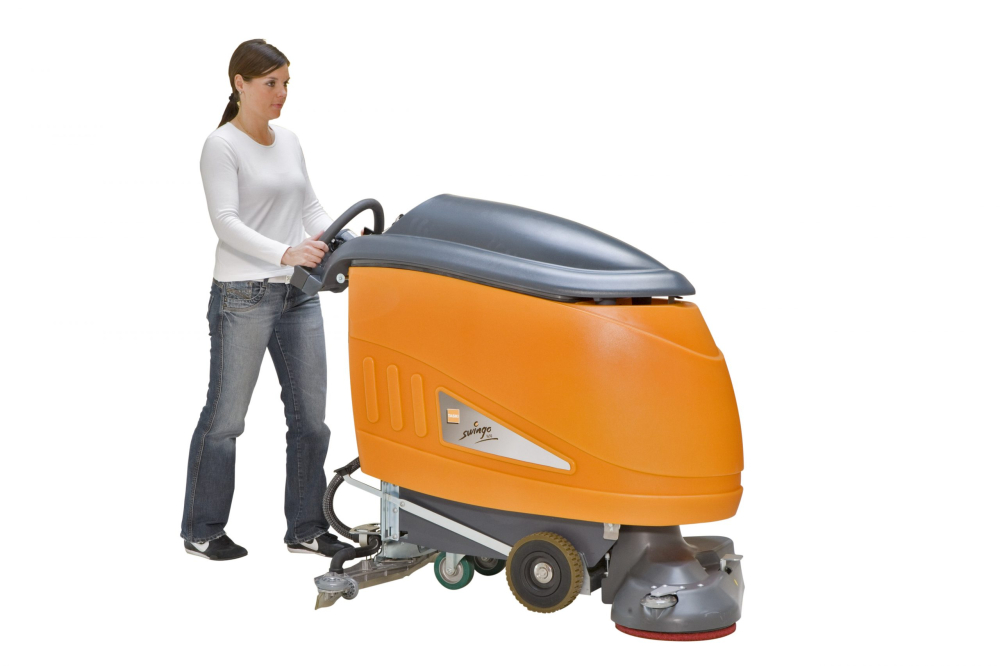 TASKI Swingo 1650 B POWER - Masina automata, pentru spalat și uscat pardoseli, cu autotractare, acumulatori şi încarcator extern [4]