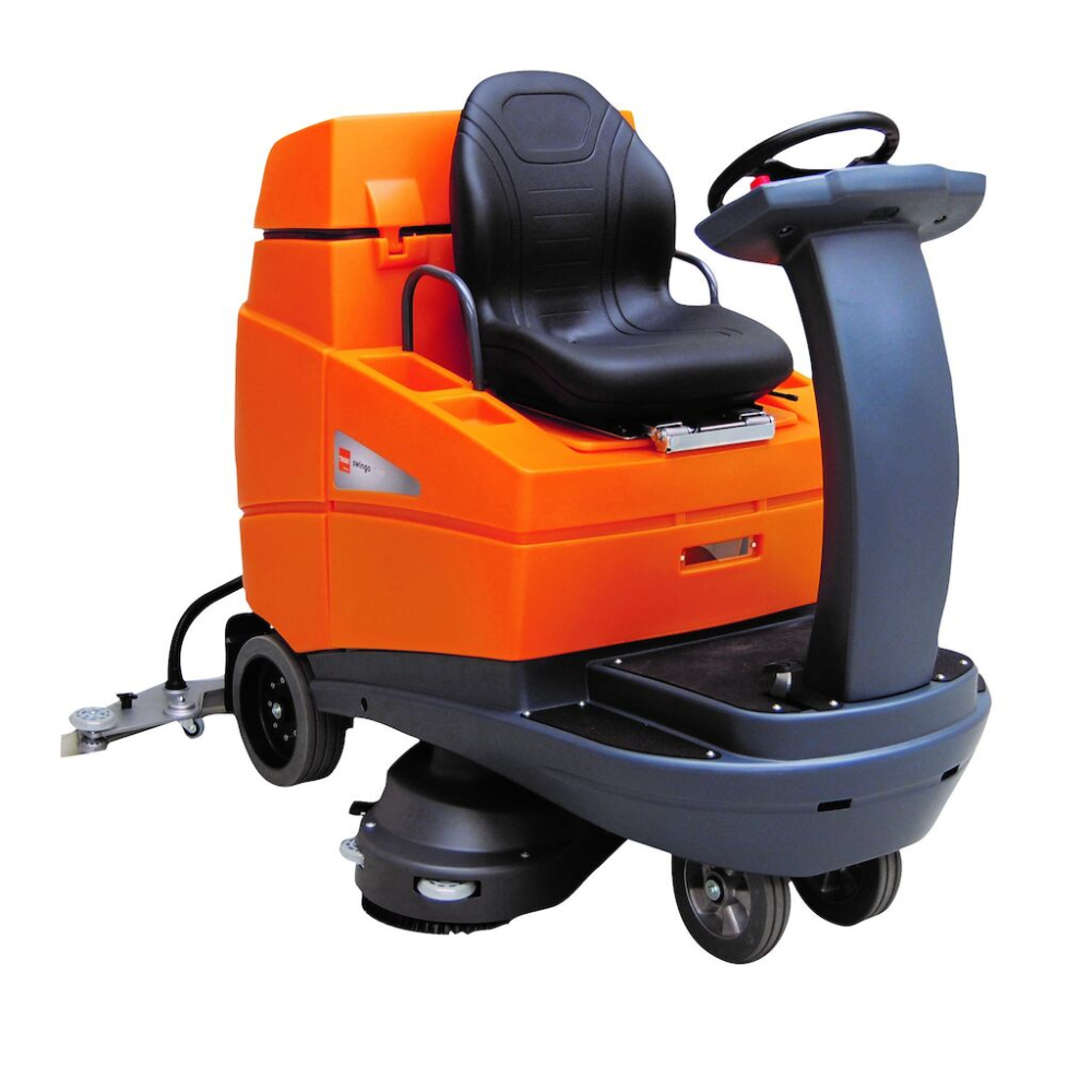 TASKI Swingo 5000 Li-Ion - Mașină automată, de spălat și uscat pardoseli, cu operator la bord şi acumulatori [1]