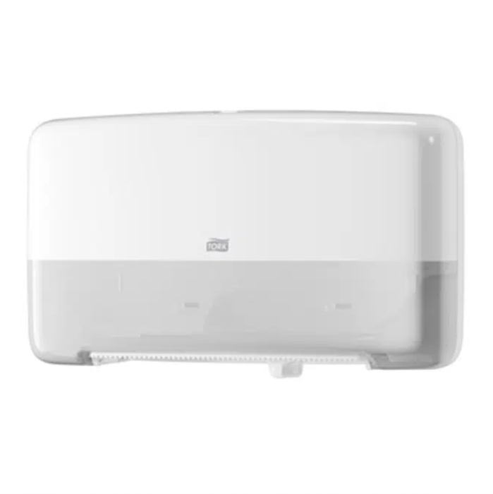 Tork dozator dublu rolÄƒ hÃ¢rtie igienicÄƒ mini jumbo, alb [5]