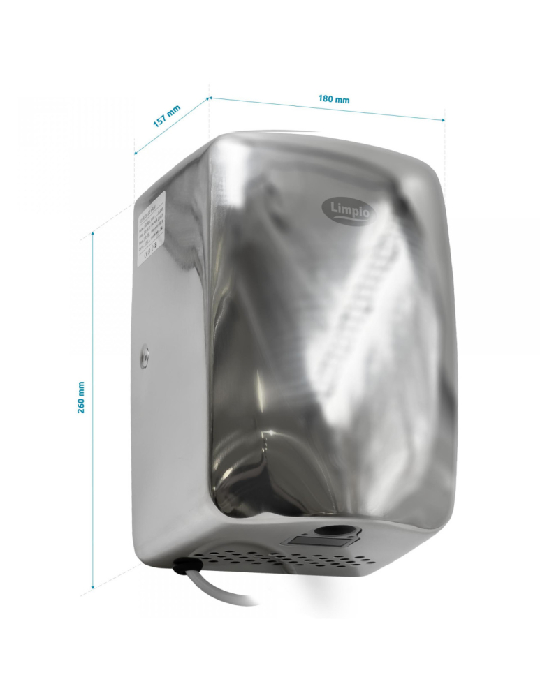 Uscator de maini Inox - Limpio [2]