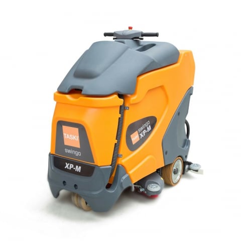 Taski,  Mașină automată de spălat și uscat pardoseli, cu operator stand-on - Taski swingo XP-M B BMS [1]