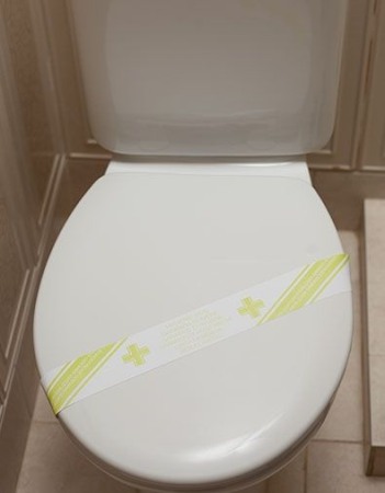 Banda dezinfectanta WC
