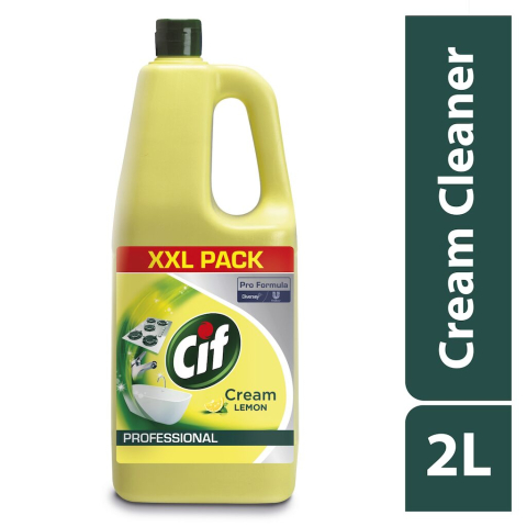 Detergenti toaleta - Cif Pro Formula Crema De Curatat Non-Abraziva Lemon 2L
