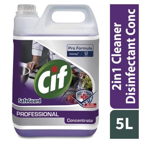 Dezinfectanti de suprafete - Cif Pro Formula Professional   Safeguard Concentrate 5L