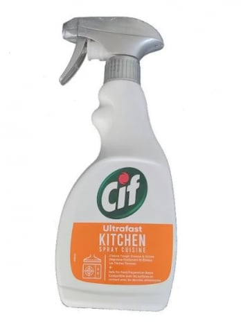Detergenti profesionali - Cif Spray Degresant  pentru bucatarie Ultrafast, 500ml