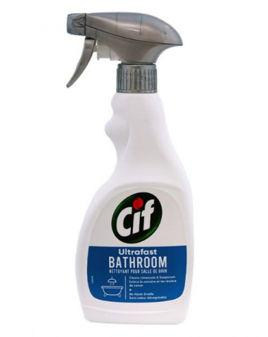 Detergenti toaleta - Cif, Spray pentru baie Ultrafast, 500 ml
