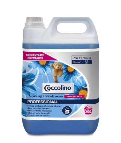 Marci comerciale - Coccolino Professional Balsam Concentrat De Rufe Spring Freshness 5L