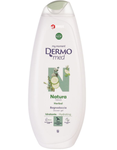 Sampon si gel de dus - Gel de dus Dermomed Herbal 650ml