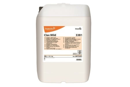 Detergent lichid enzimatic pentru spalarea tuturor tipurilor de tesaturi Clax Mild 33B1, 20L