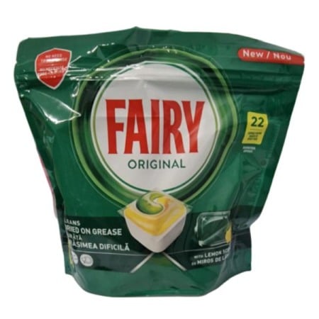 Detergenti profesionali - Detergent pentru masina de spalat vase Fairy All in One, 22 spalari