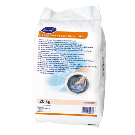 Detergenti profesionali - Detergent pentru rufe cu inalbitor Clax Bioextra Conc White 20kg
